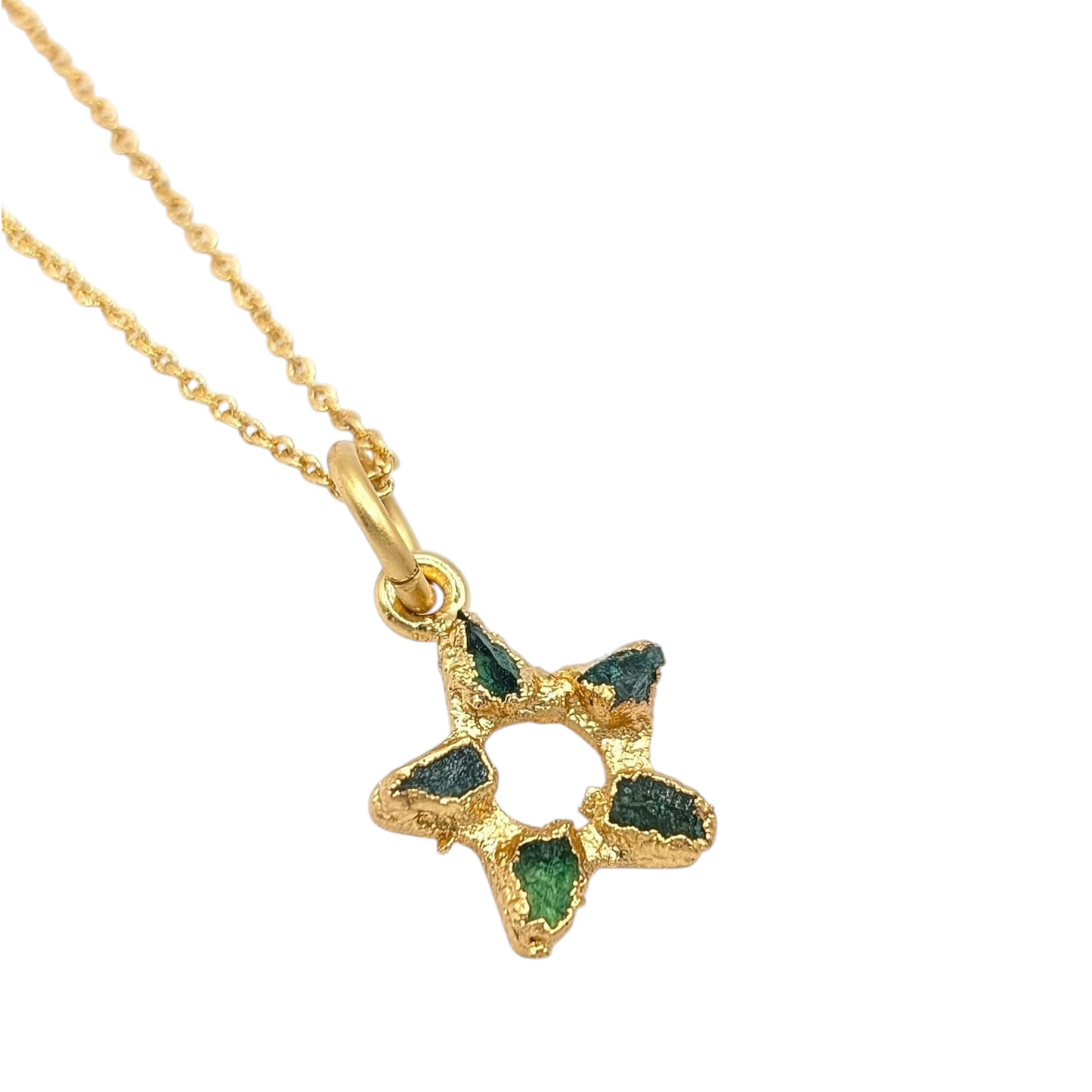 Emerald Star mini pendant