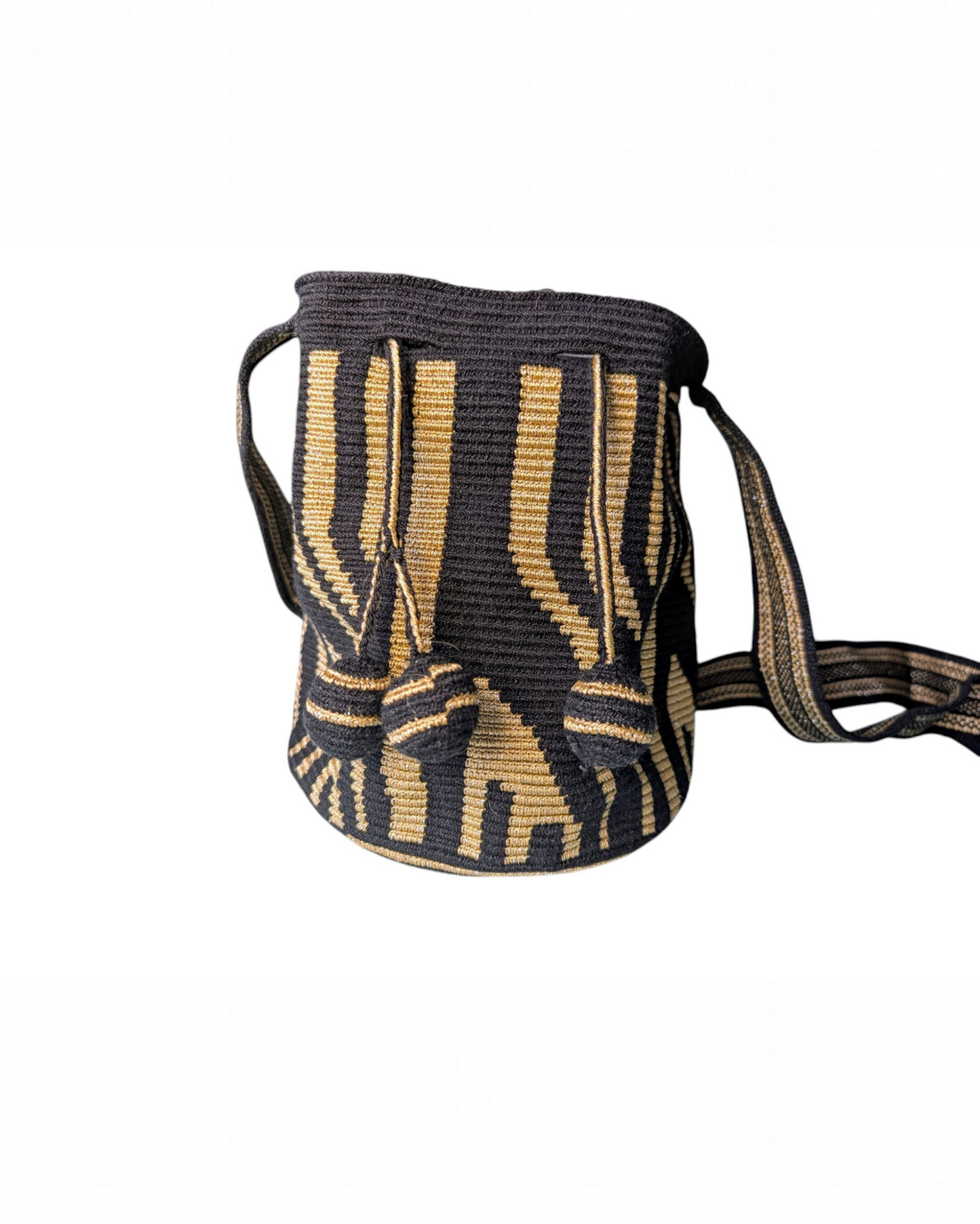 Gold and Silk thread Mochilas