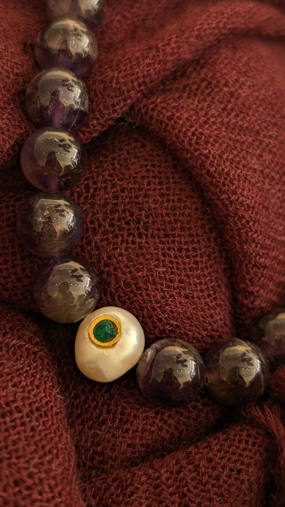 Viola-Amethyst Necklace