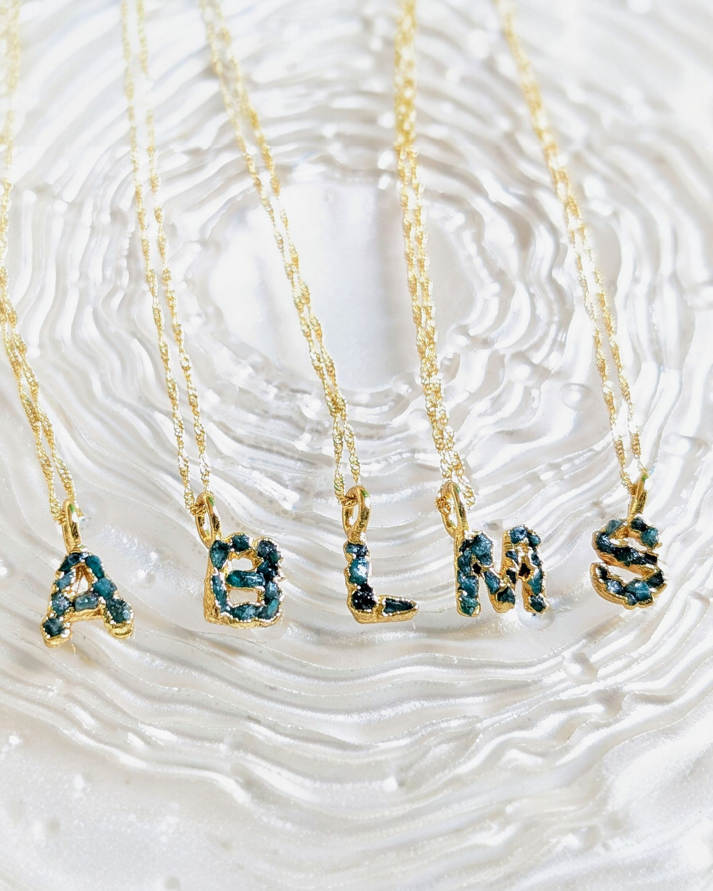 Lettera Rustica Pendant Necklace