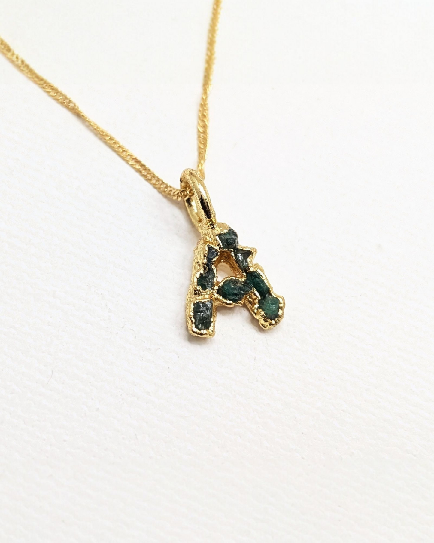 Lettera Rustica Pendant Necklace