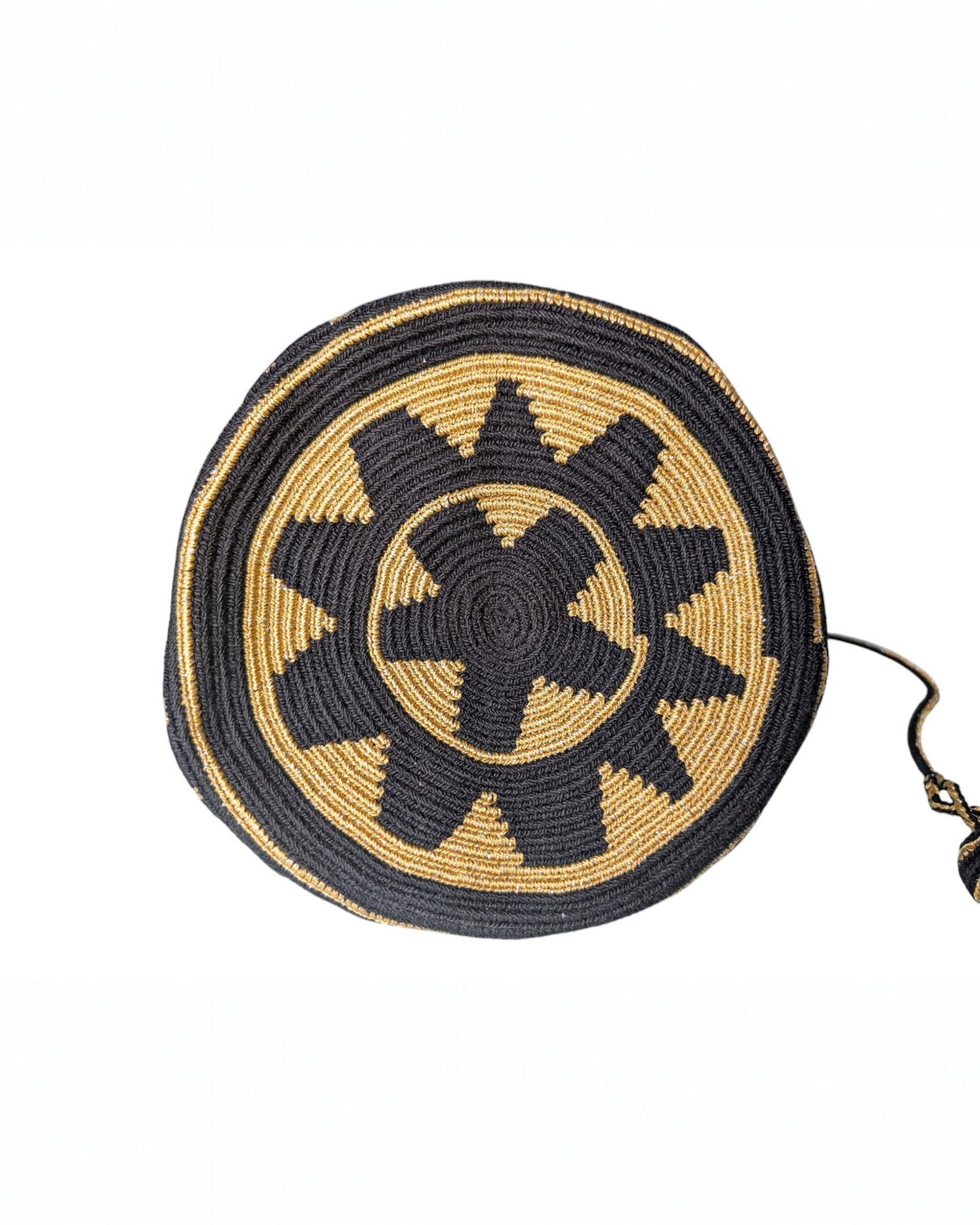 Gold and Silk thread Mochilas
