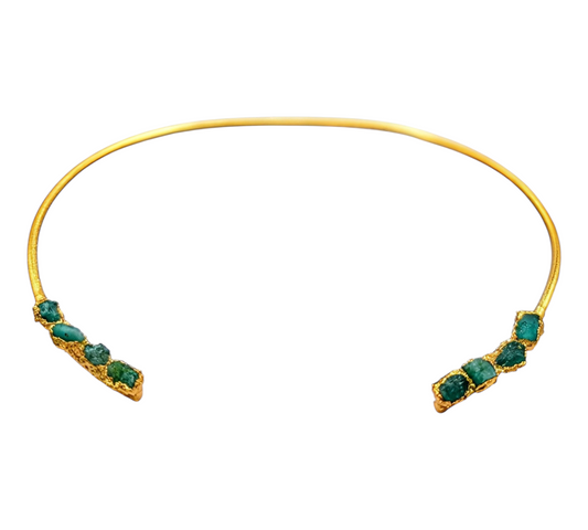 emerald choker