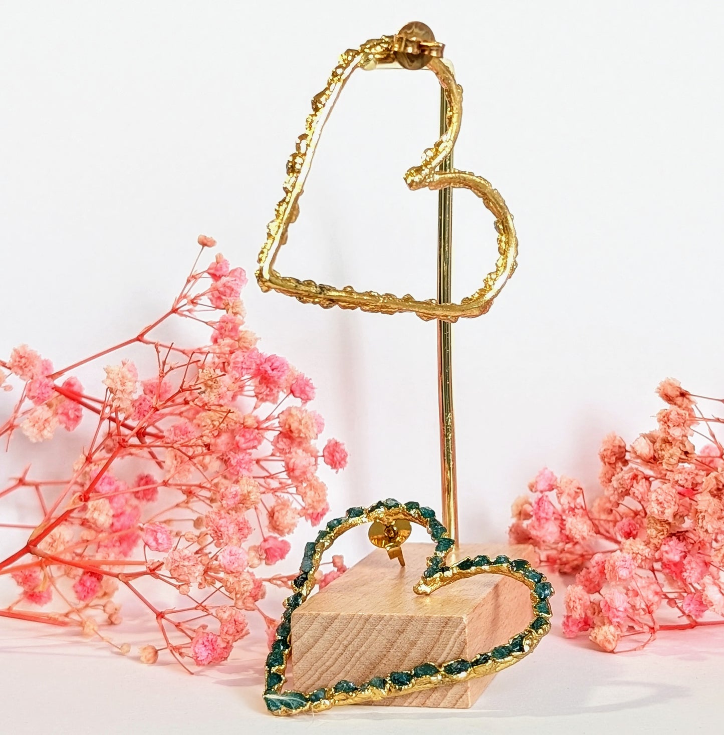 Maxi Heart Hoop Earrings