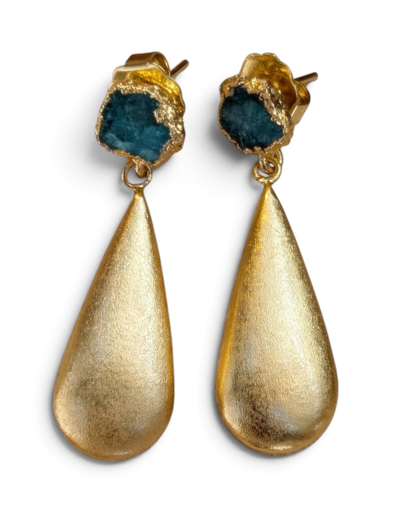 Eleonora Emerald Drop Earrings