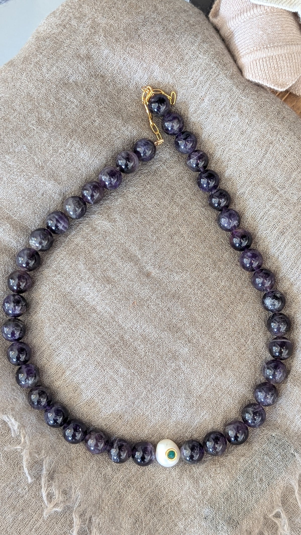 Viola-Amethyst Necklace