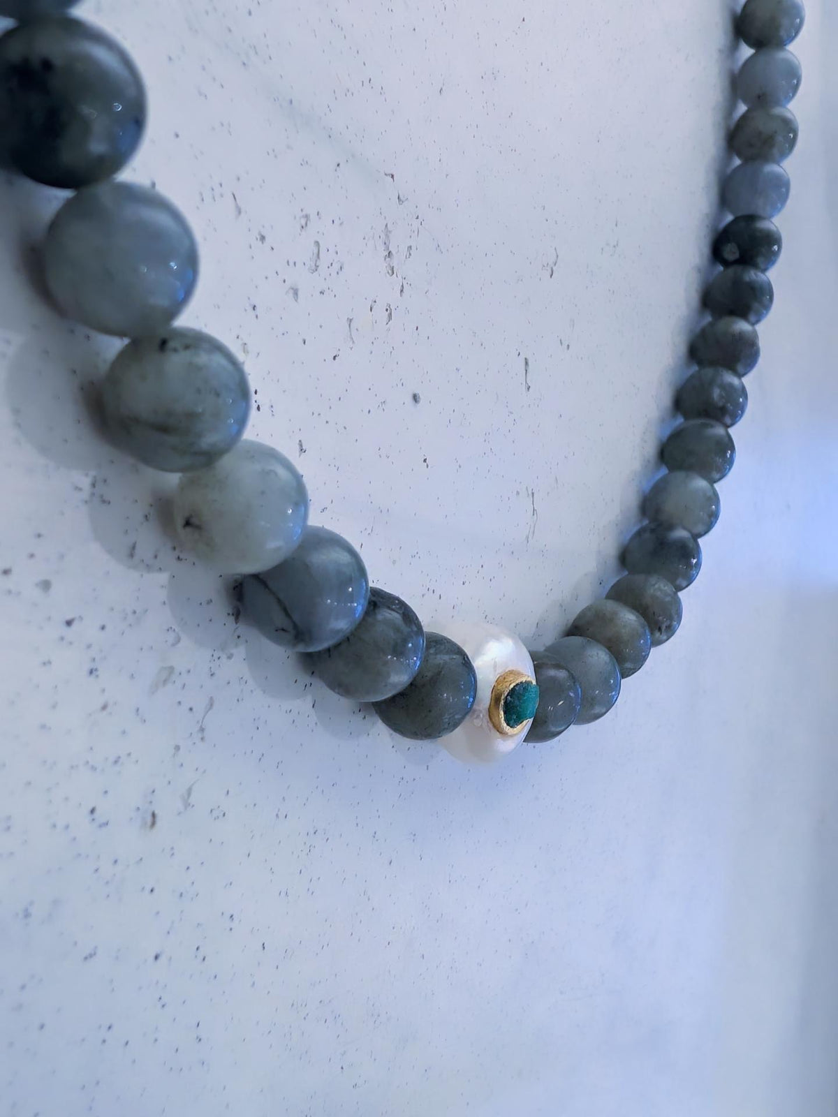 Aurora- Labradorite Necklace