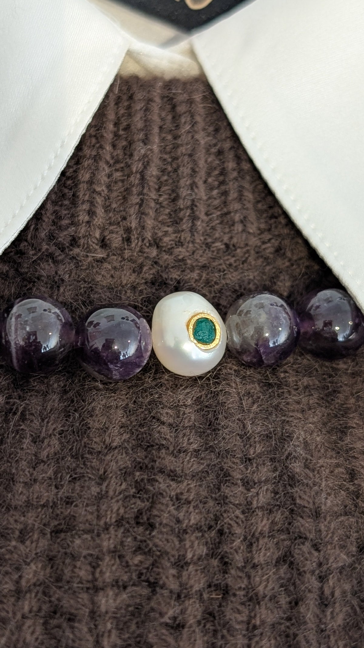 Viola-Amethyst Necklace