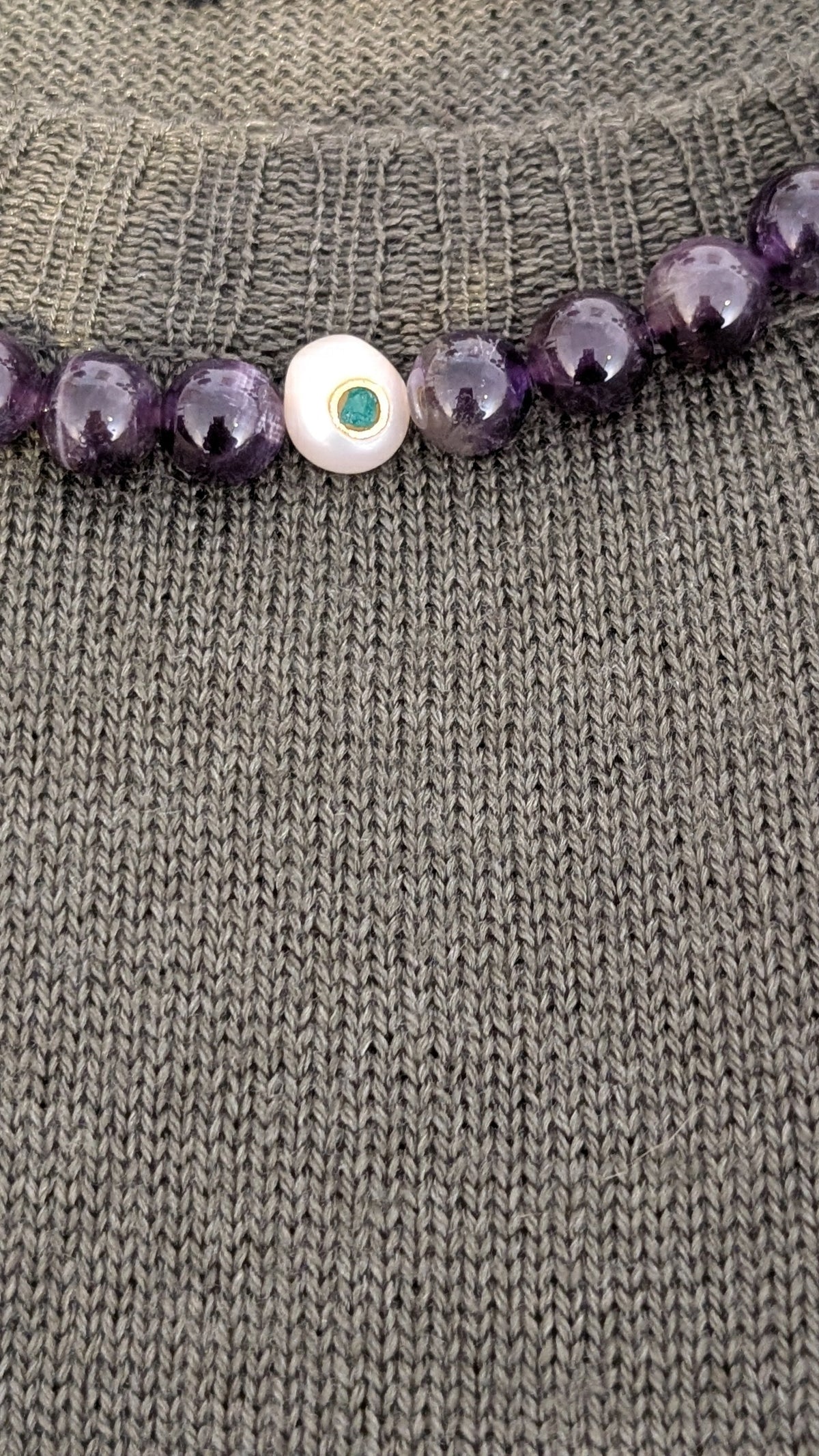 Viola-Amethyst Necklace