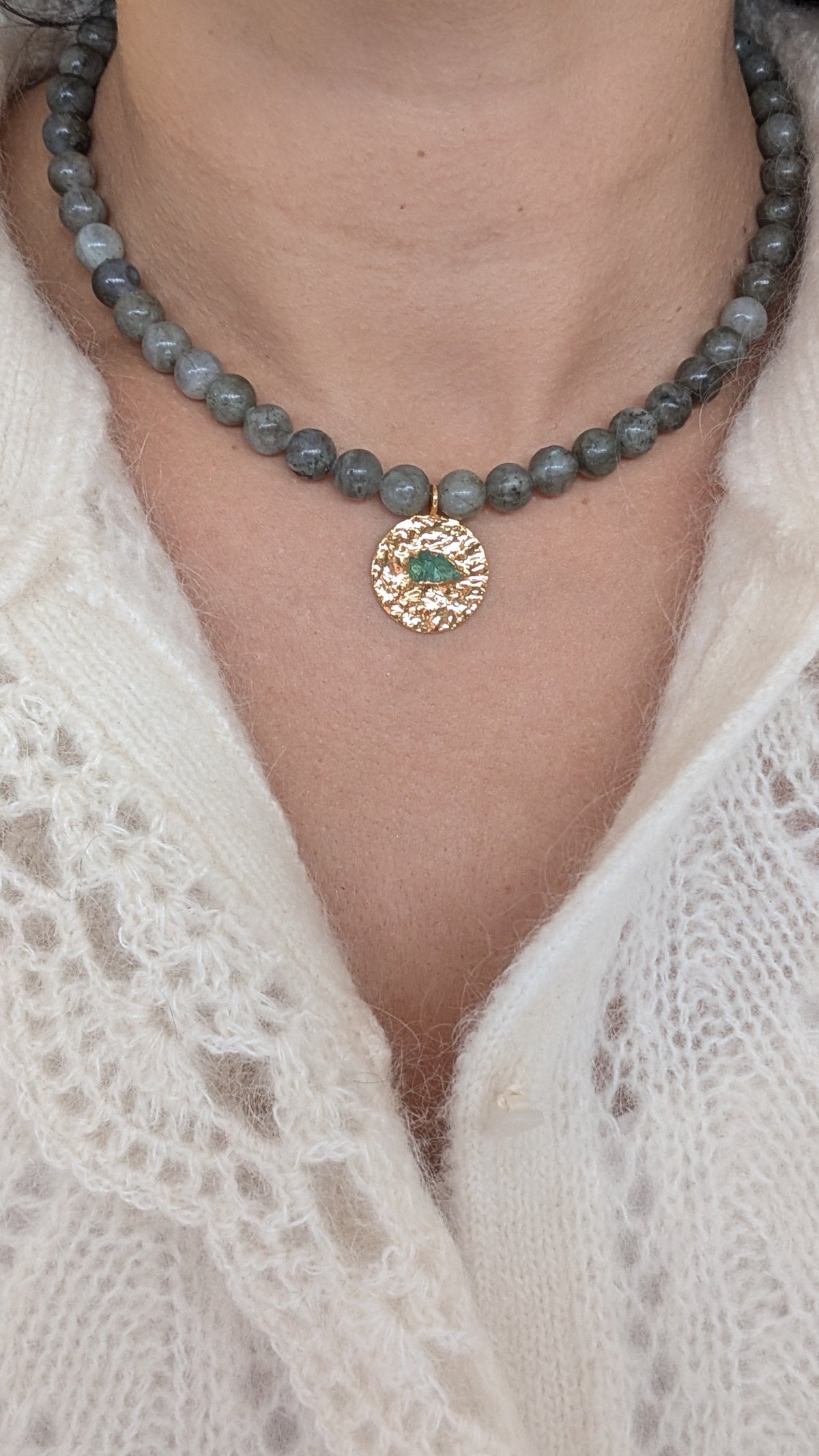 Alma Labradorite Necklace