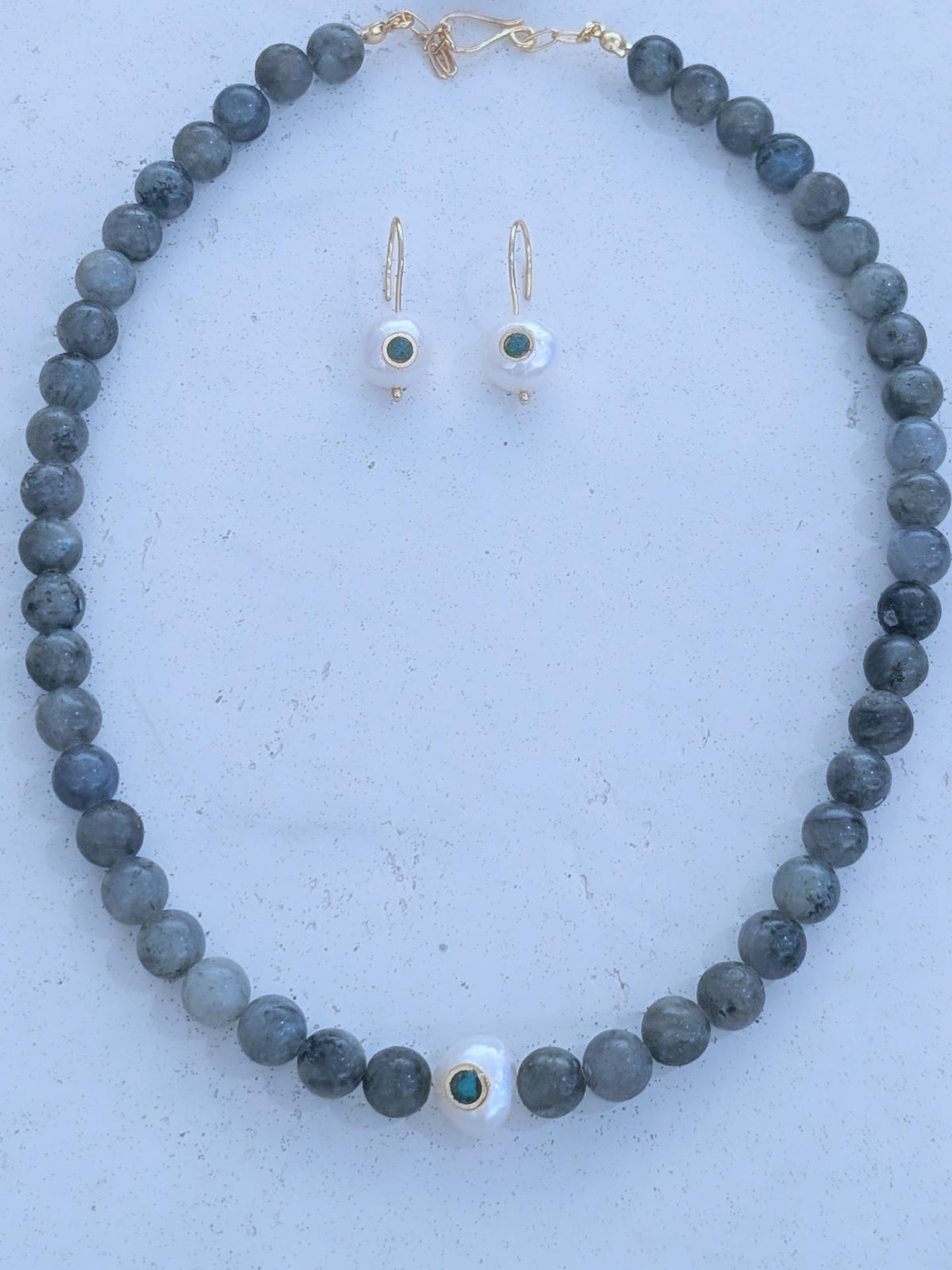 Aurora- Labradorite Necklace