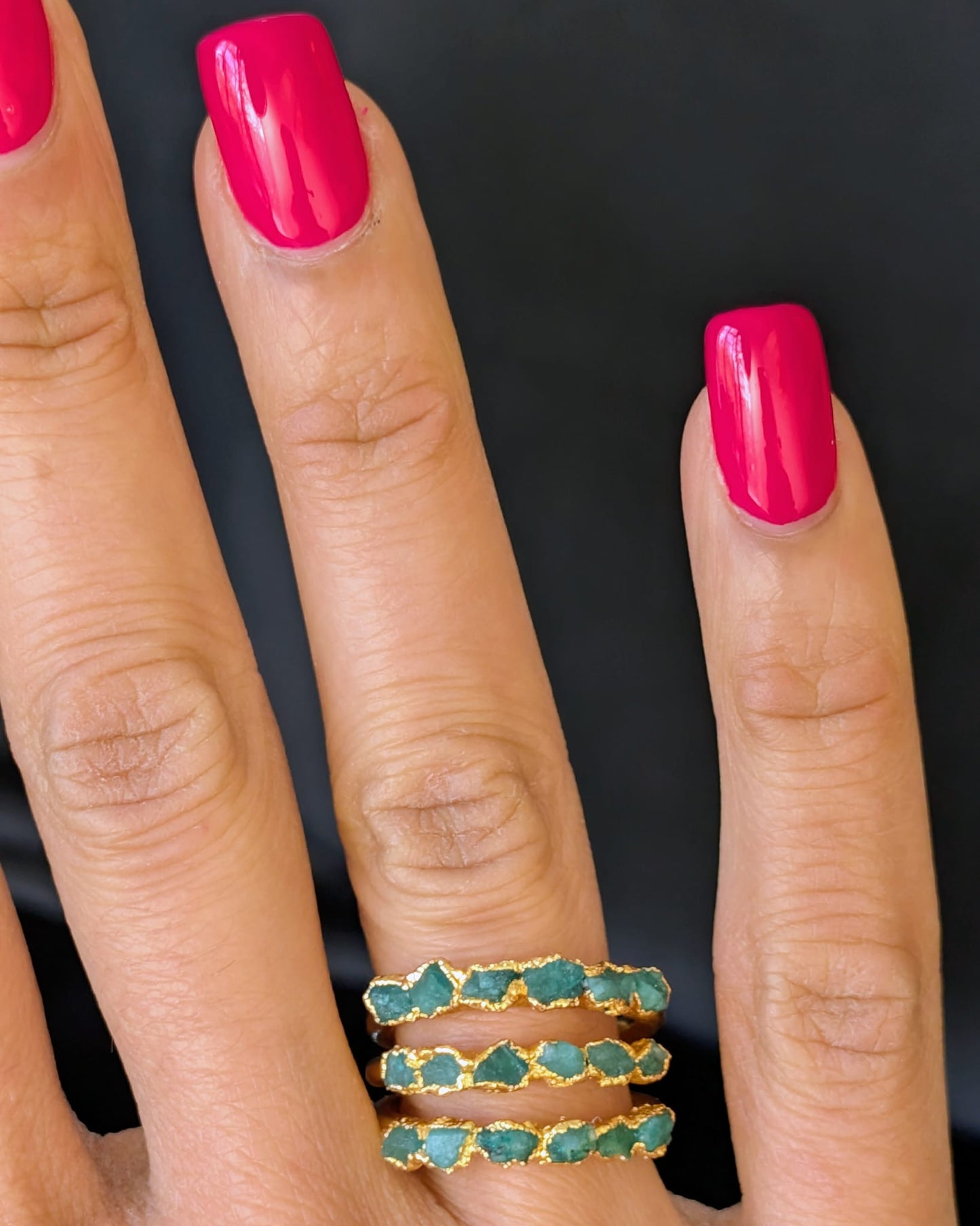 Victoria Emerald Ring